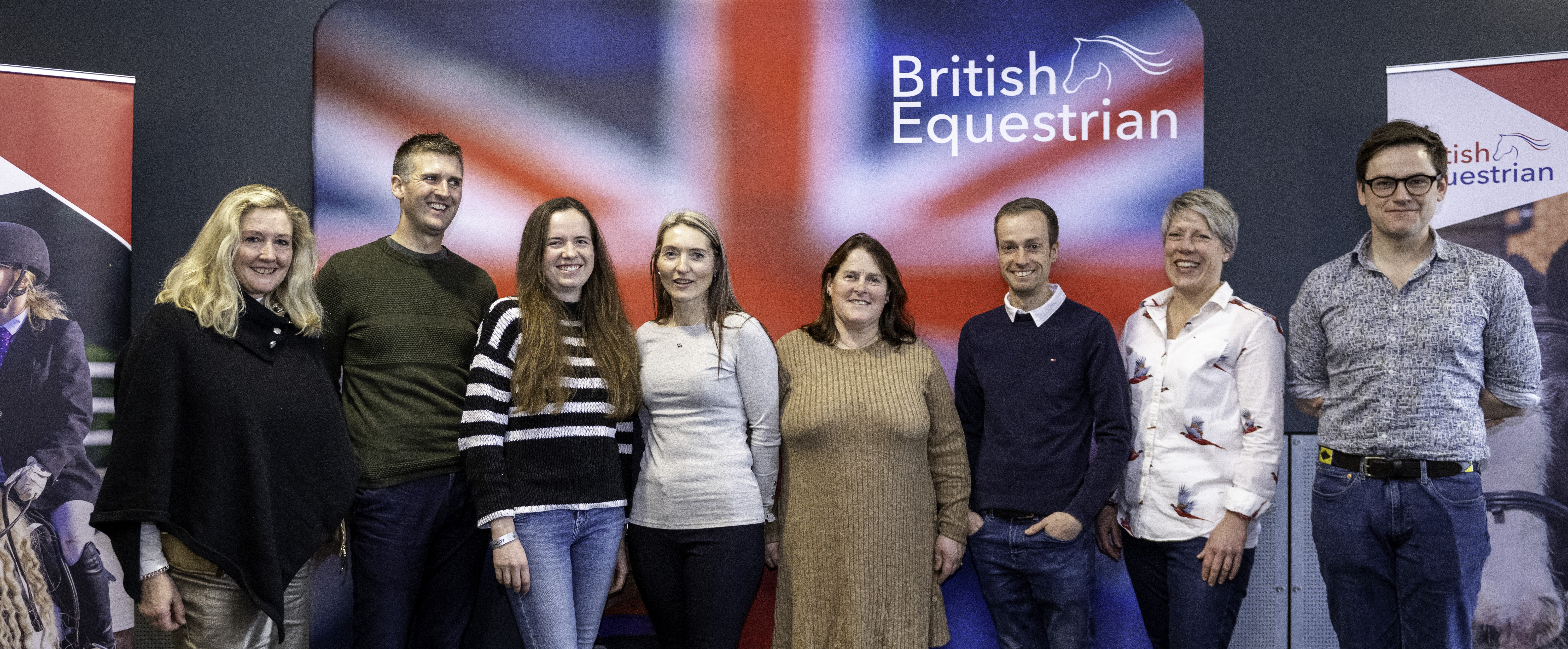 Eight equestrian coaches awarded their British Equestrian Level 4 Coaching Certificate at London International Horse Show