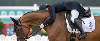 Olympic records tumble for Team GB eventers on dressage day