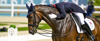 Team GB off to a great start on dressage day one