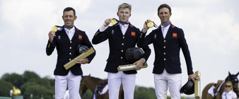 Team GB continue the equestrian gold rush in the team jumping final at Versailles